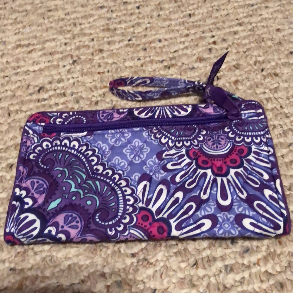 Vera Bradley RFID Front Zip Wristlet